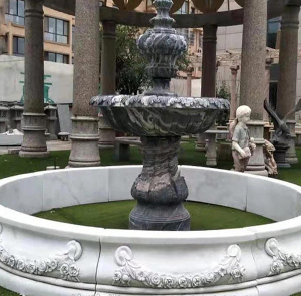 石雕喷泉